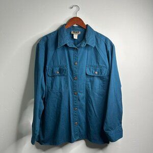 Vintage blue button up shirt size XL by Forenza